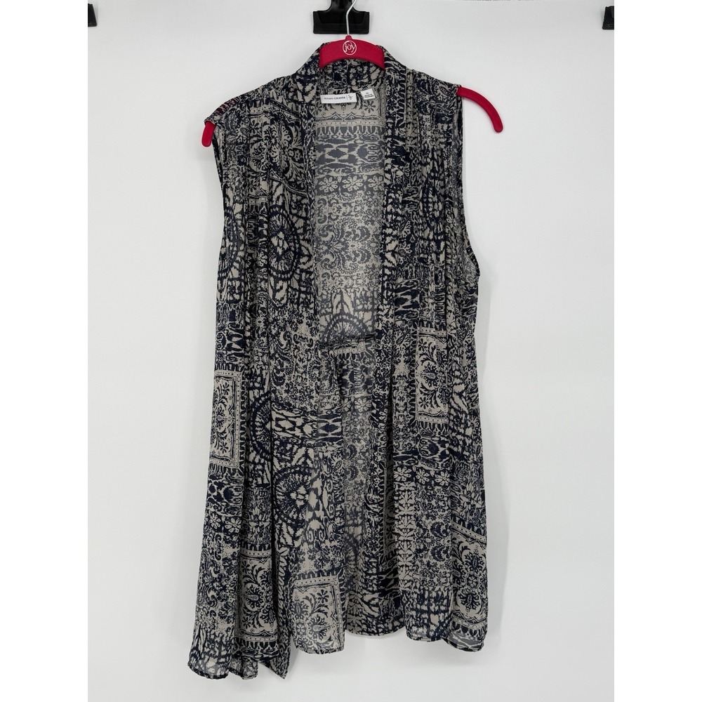 Susan Graver Sleeveless Cover Up Fly Away XL